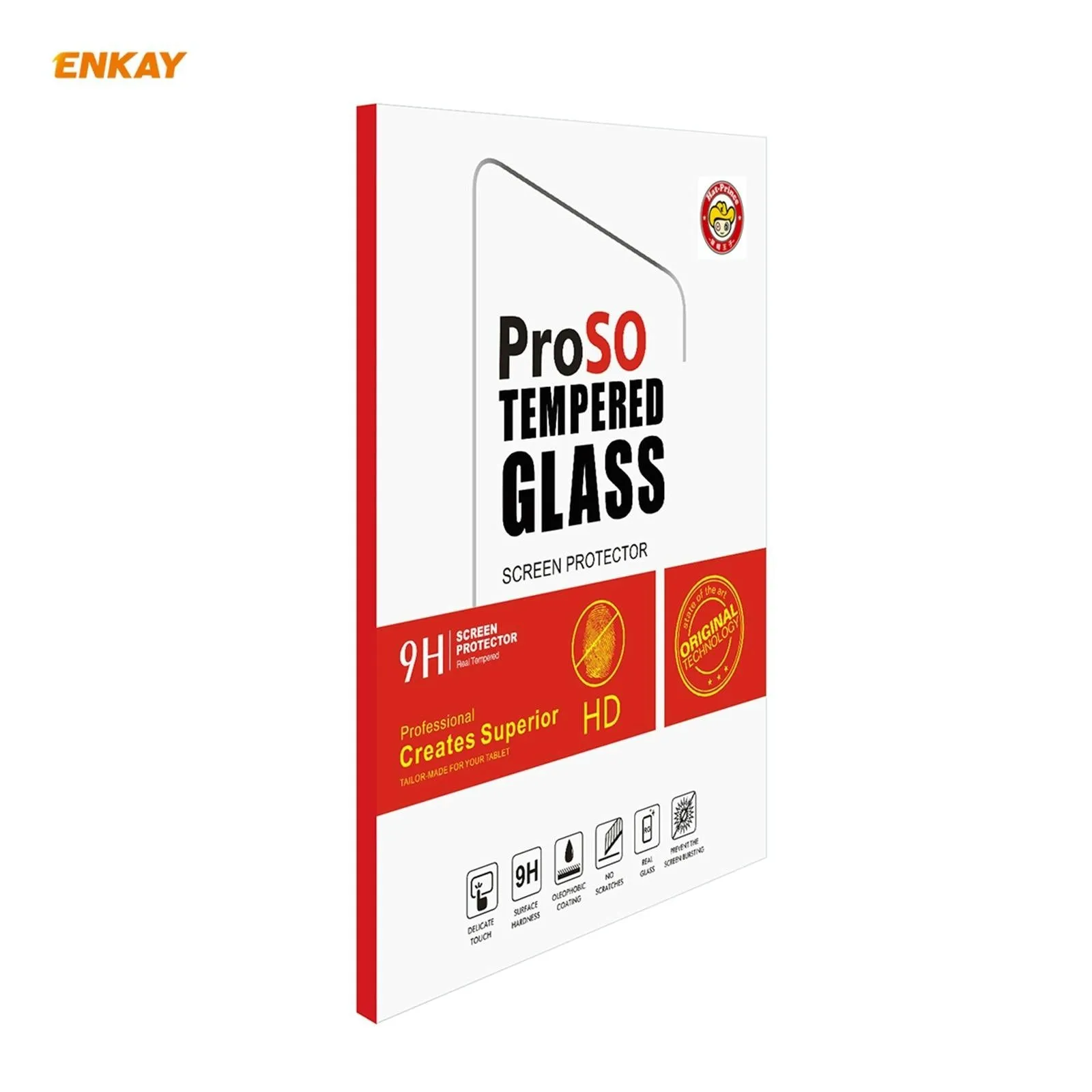 2-pack Hat-prince Tempered Glass Protector for Samsung Galaxy Tab A7 Lite 8.7 - 0.33mm 9h Hardness