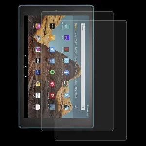 2-Pack Tempered Glass Film For Amazon Kindle Fire Hd 10 2019