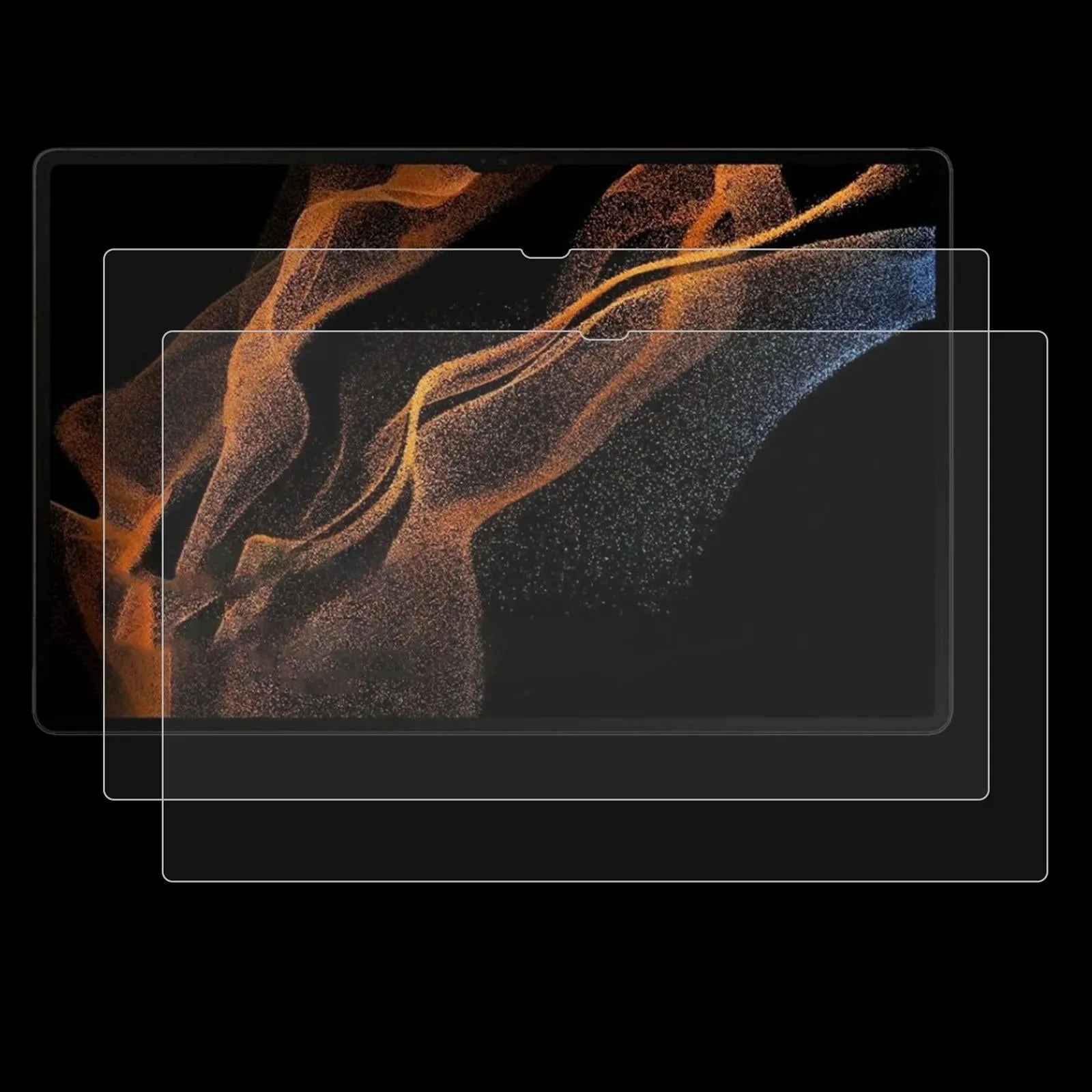 2-pack Tempered Glass Film for Samsung Galaxy Tab S8 Ultra / X900