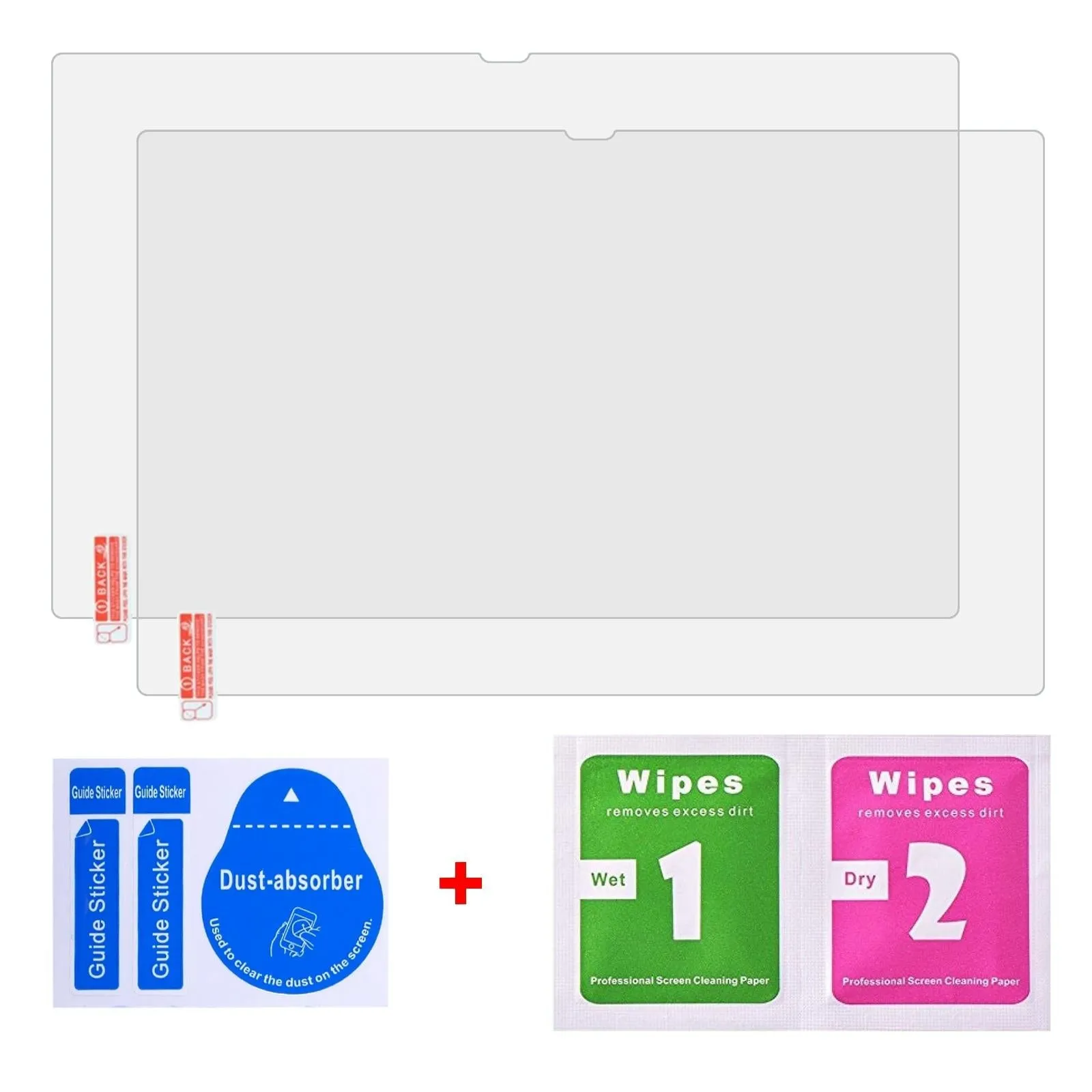 2-pack Tempered Glass Film for Samsung Galaxy Tab S8 Ultra / X900