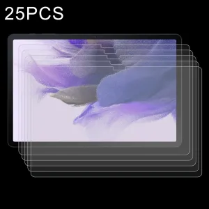 25-pack Tempered Glass Film for Samsung Galaxy Tab S7 Fe - 9h 2.5d Explosion-proof