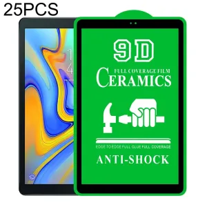 25 Pcs 9d Full Glue Ceramic Film for Samsung Galaxy Tab a 10.5 2018 - Full Screen