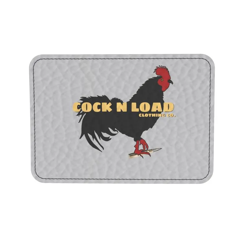 #422 cocknload Duffle Bag gun/rooster print