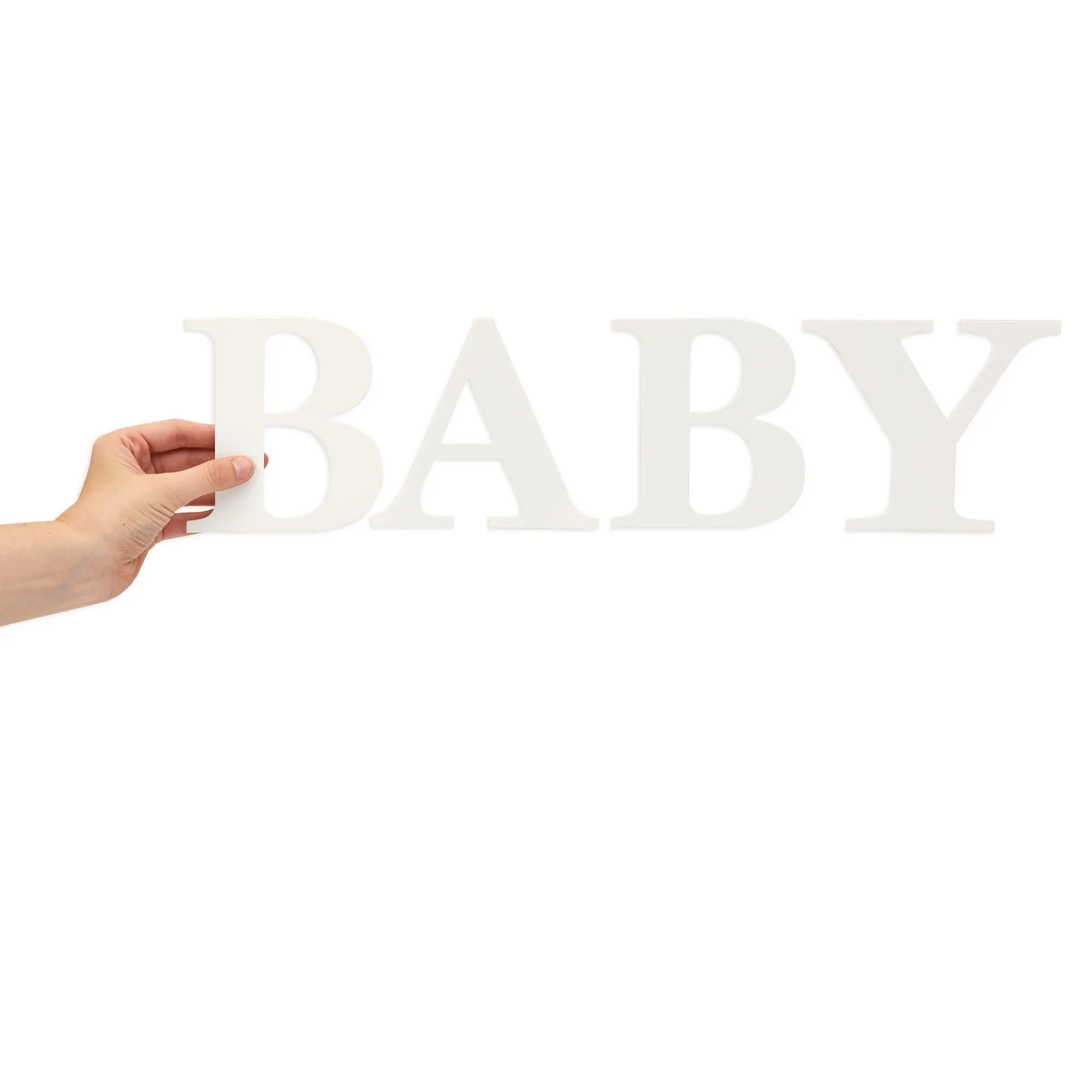 69 Pcs Clear Latex Balloon Boxes with Letters for Baby Girl Shower Decorations and Banner, Gender Reveal Party Supplies, Pink