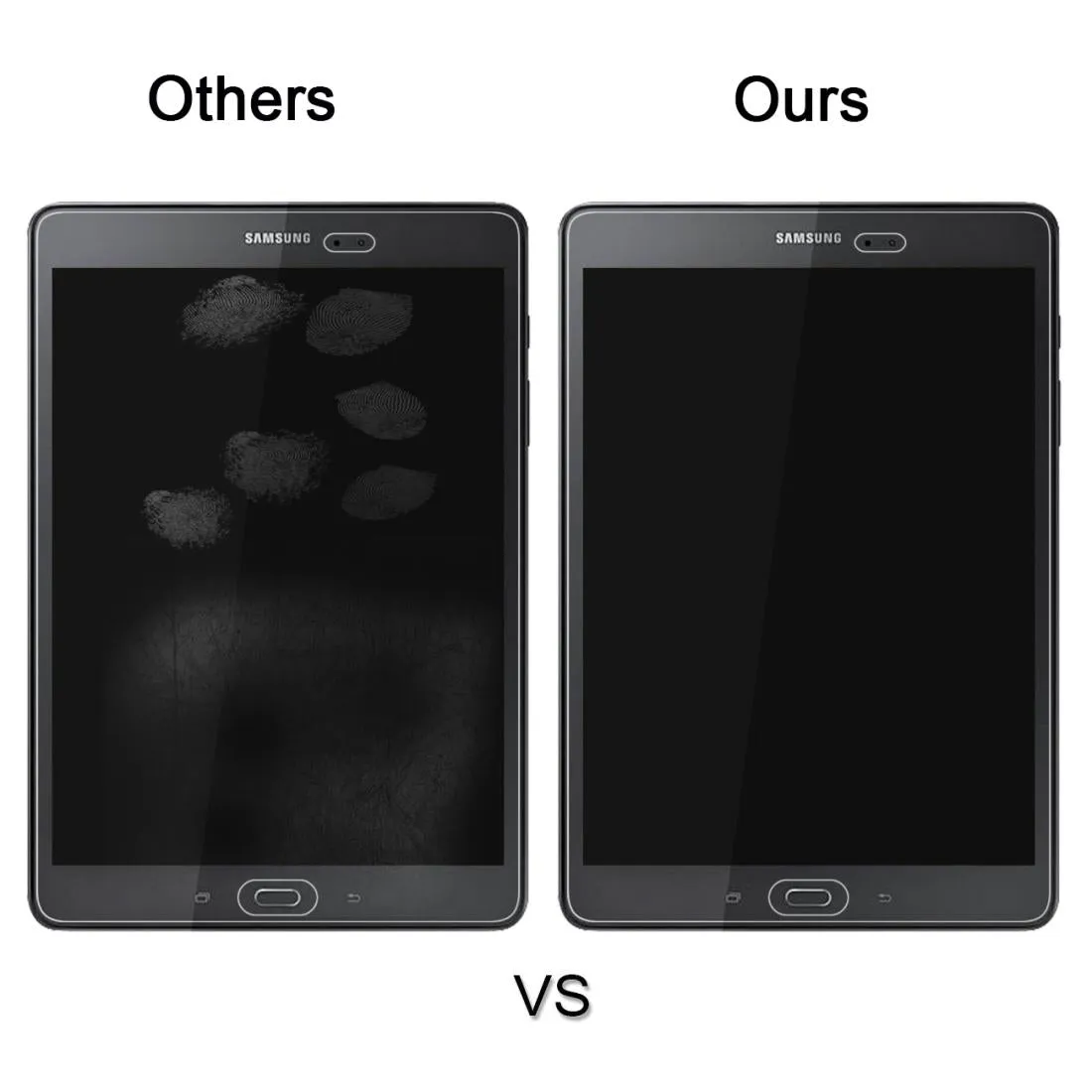 75-pack 0.3mm 9h Tempered Glass Screen Protector for Samsung Galaxy Tab a Plus 9.7
