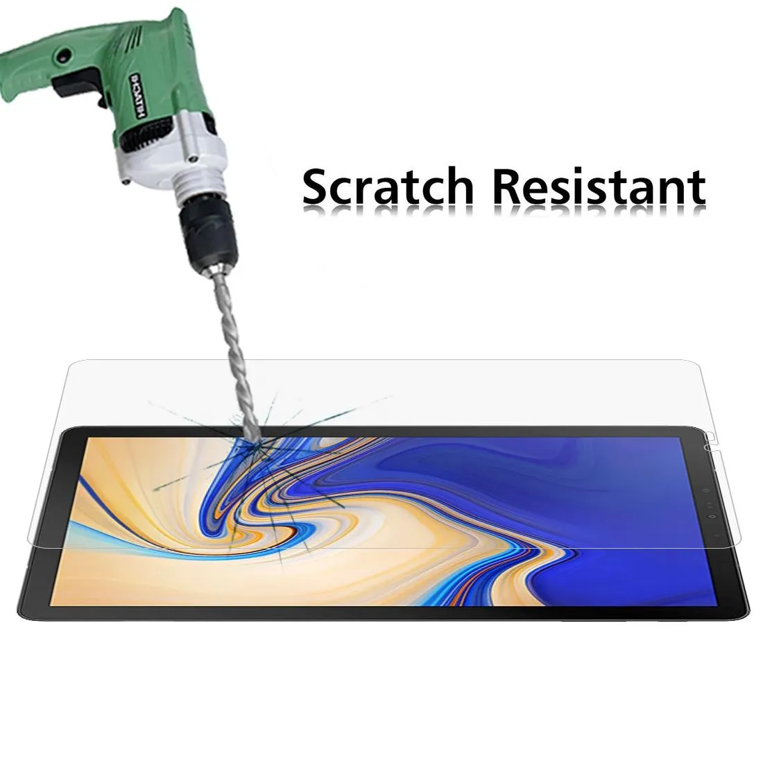 75-pack Tempered Glass Film for Samsung Galaxy Tab S4 10.5 - 0.26mm 9h Hardness Explosion-proof
