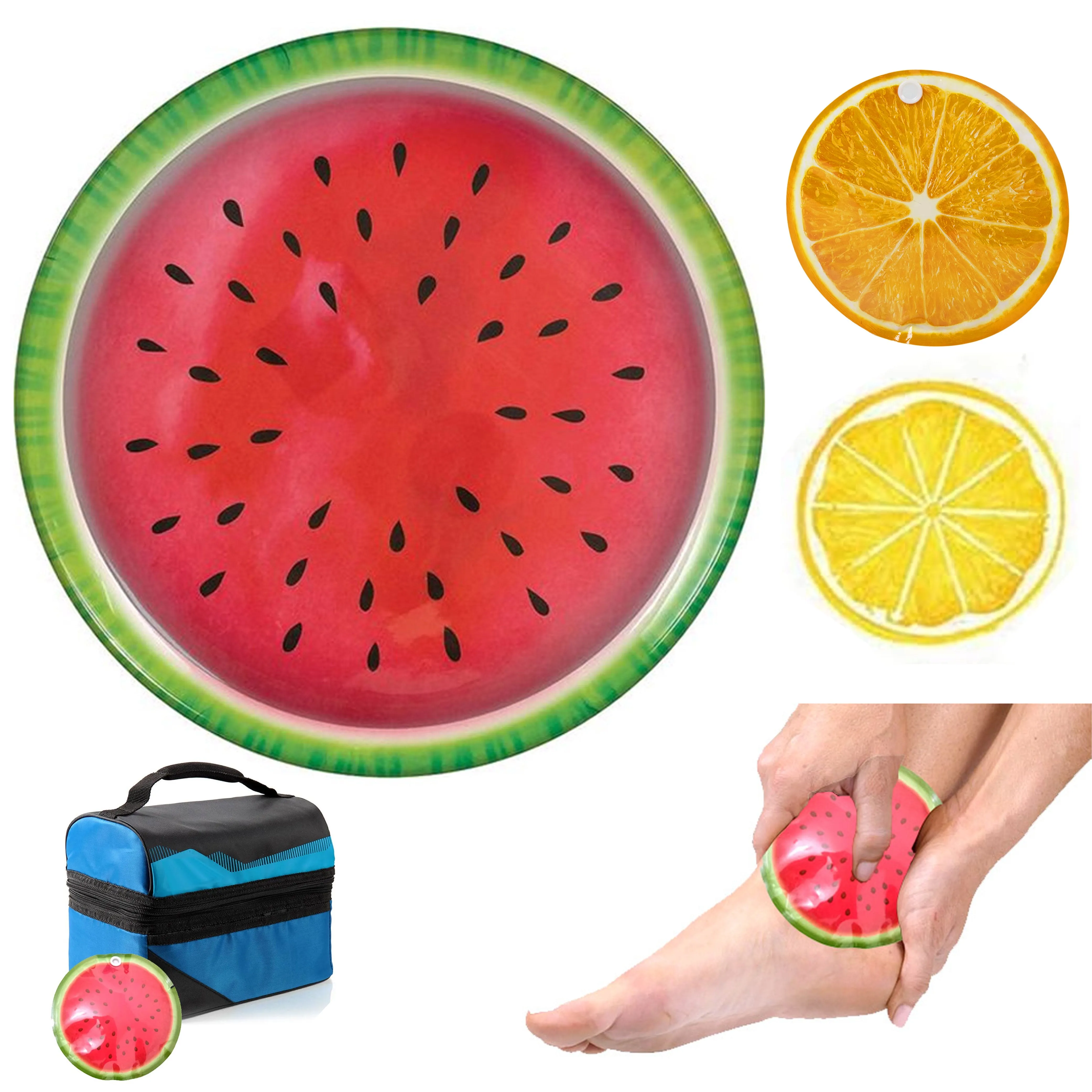 8 Packs Reusable Ice Gel Pack Cooler Lunch Box Pediatric Cold Therapy Kids Care