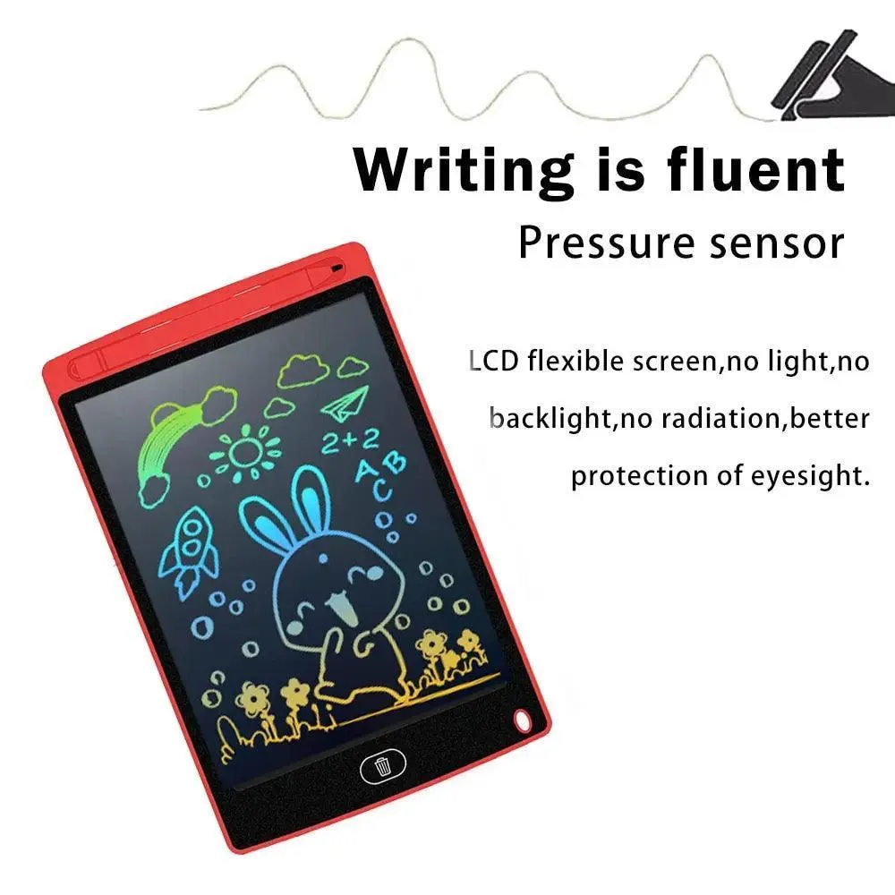 8.5-Inch Reusable LCD Writing Tablet: The Ultimate Doodle and Sketch Pad for Creative Minds