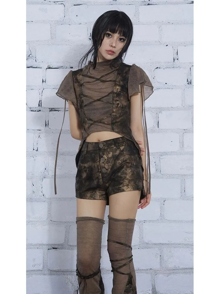 Ballet style trousers suit sets【s0000002430】