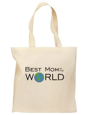 Best Mom in the World Grocery Tote Bag