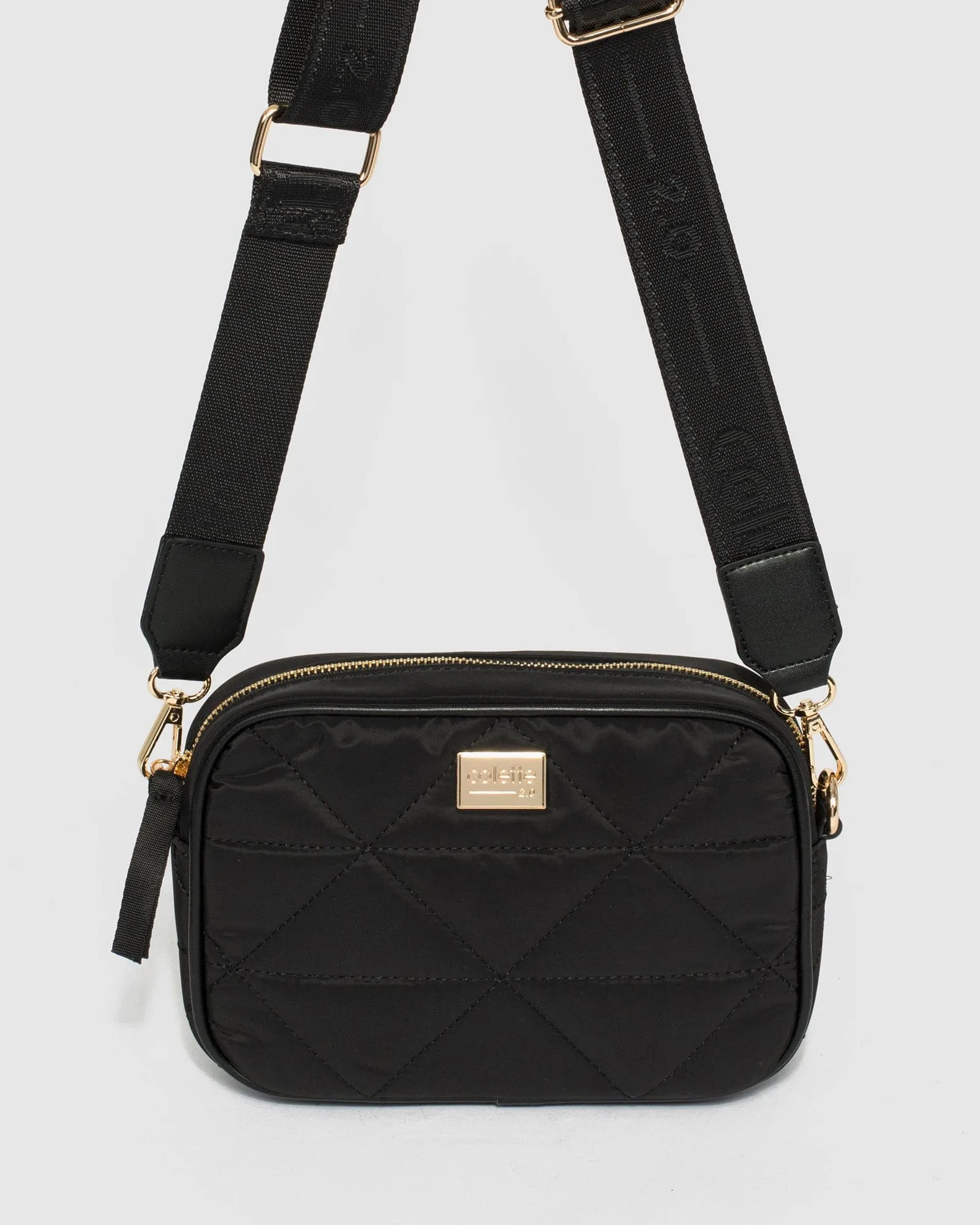 Black Alison Sport Crossbody Bag