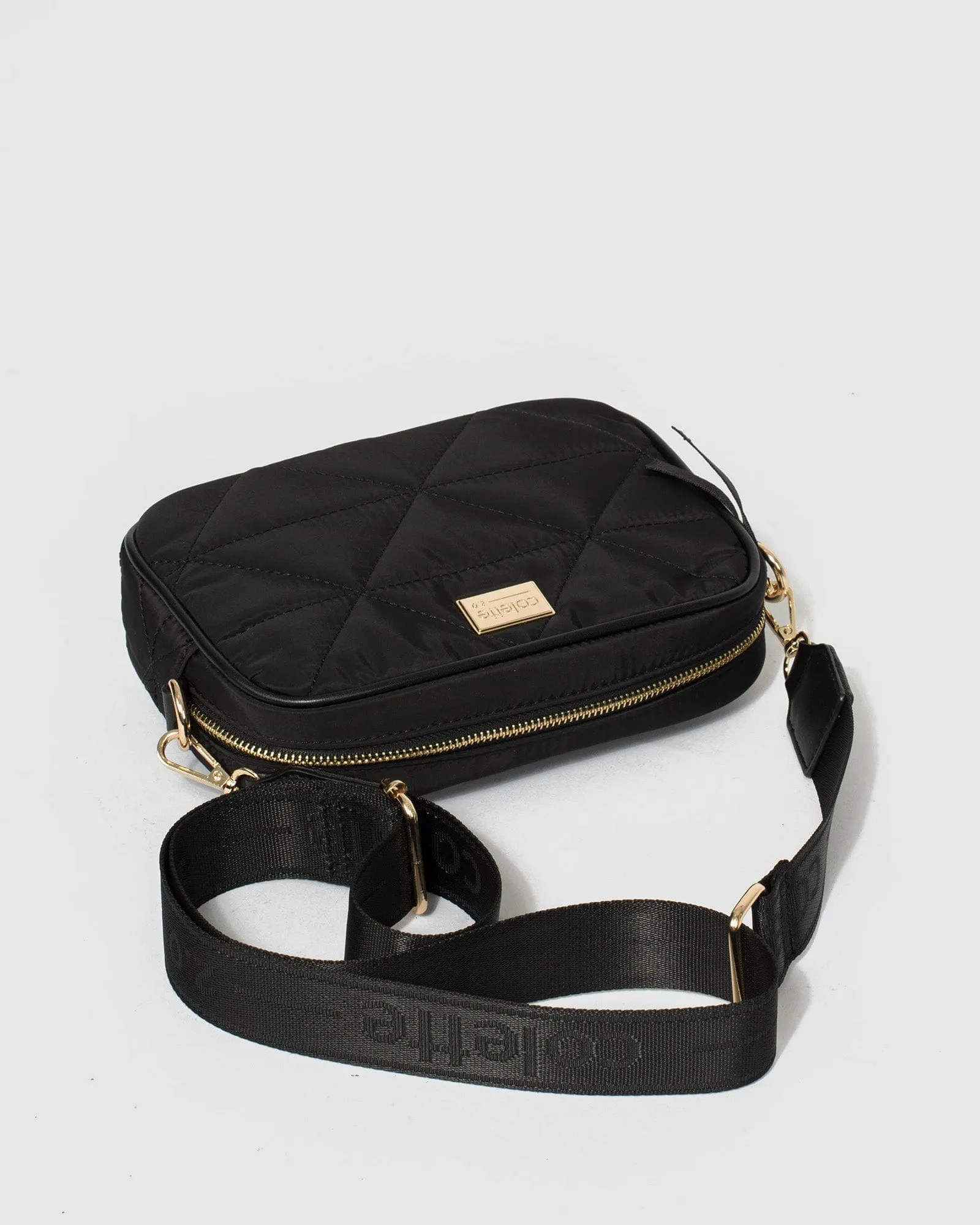 Black Alison Sport Crossbody Bag