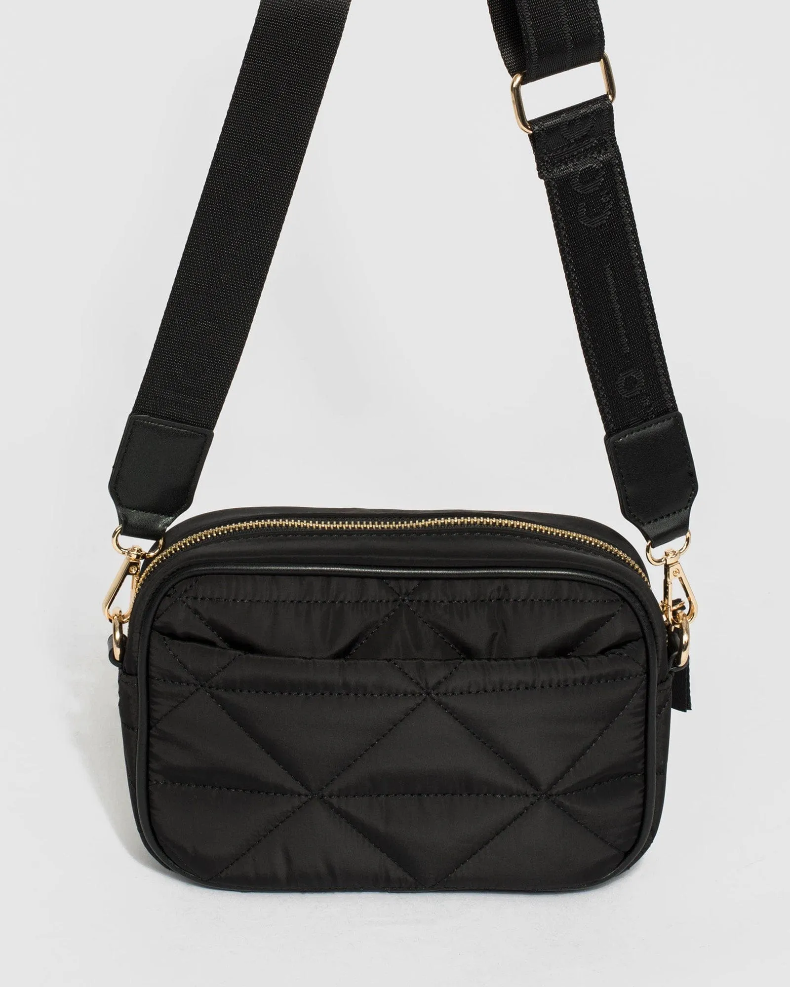 Black Alison Sport Crossbody Bag