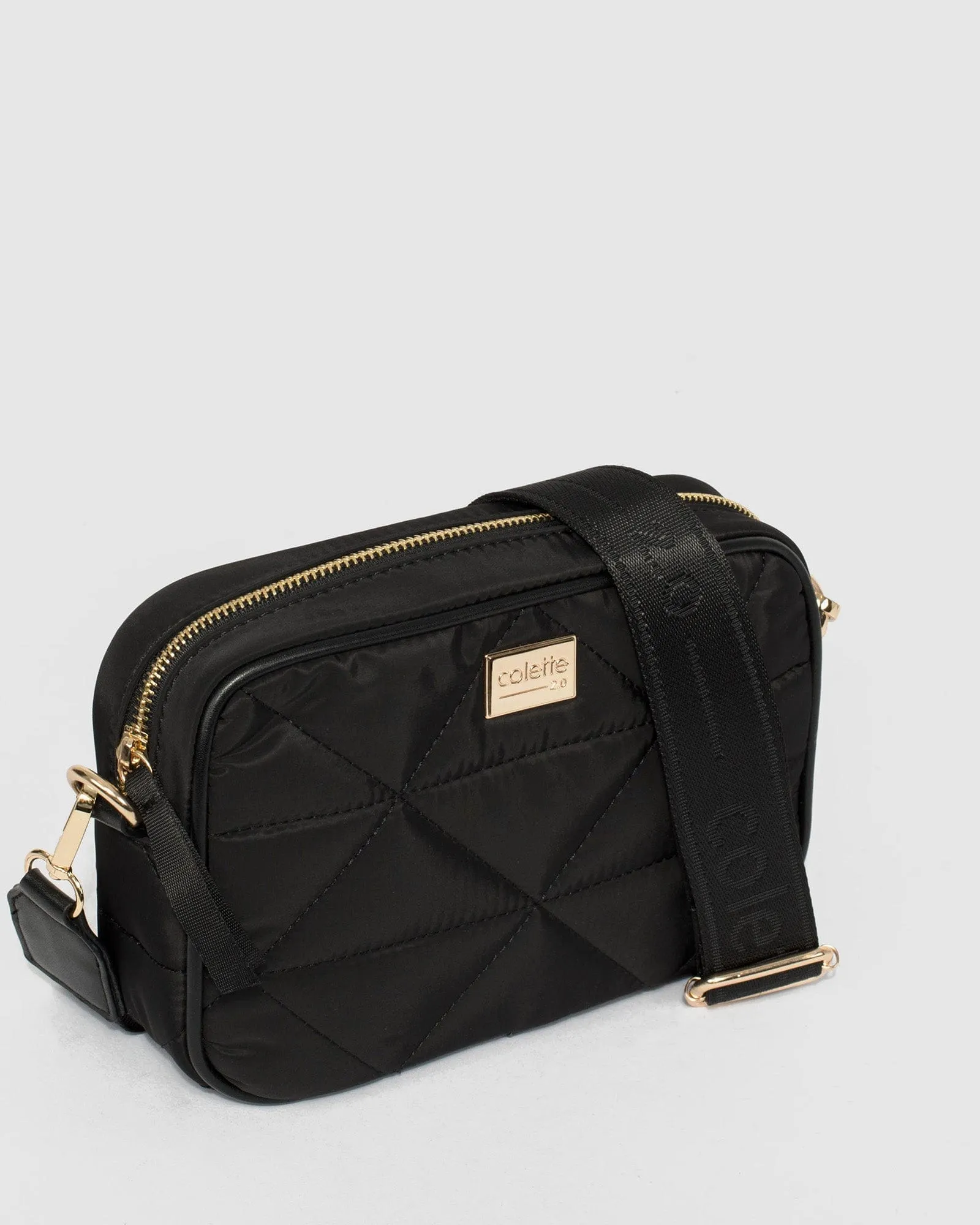 Black Alison Sport Crossbody Bag
