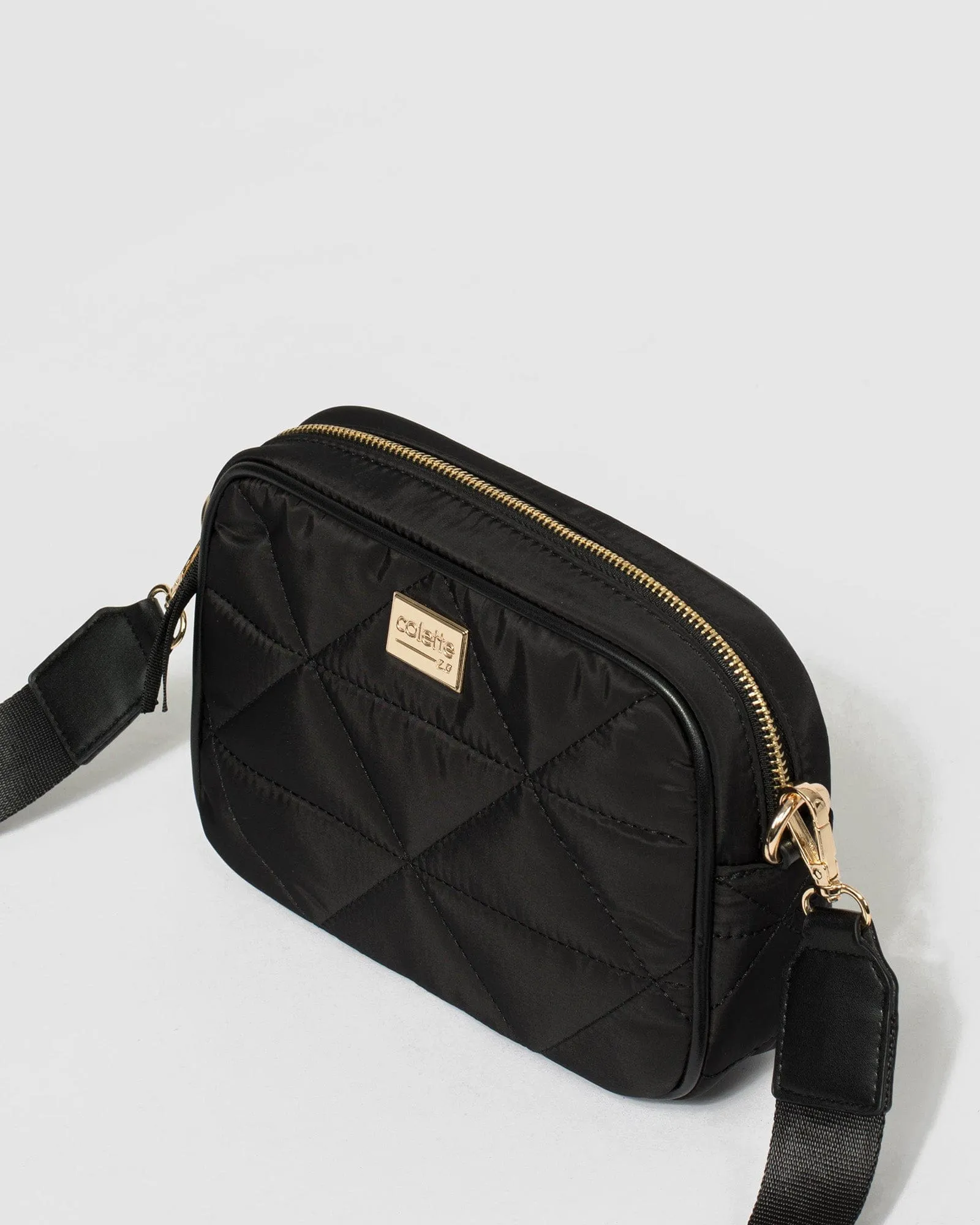 Black Alison Sport Crossbody Bag