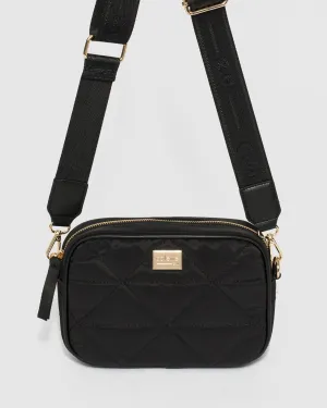 Black Alison Sport Crossbody Bag