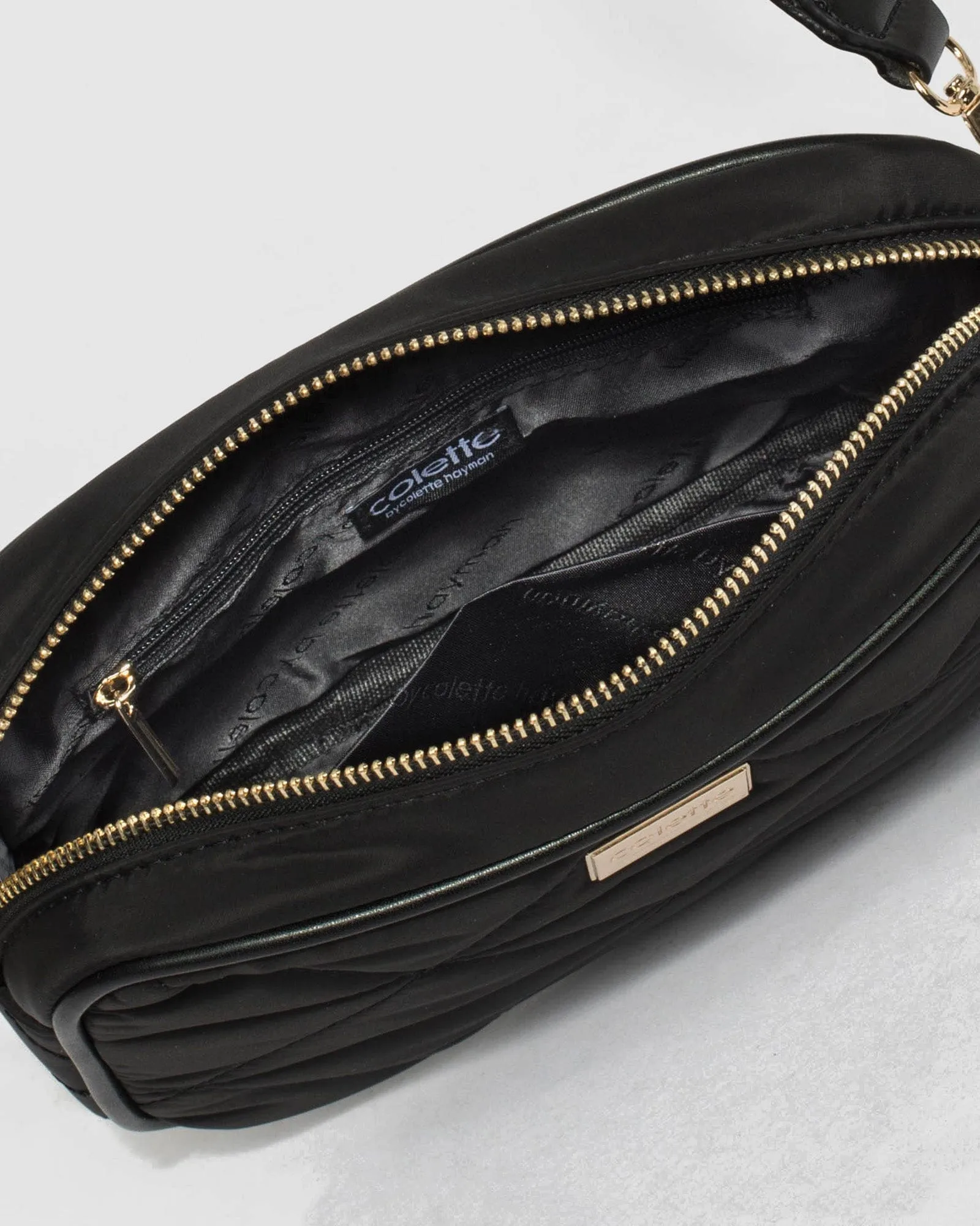 Black Alison Sport Crossbody Bag