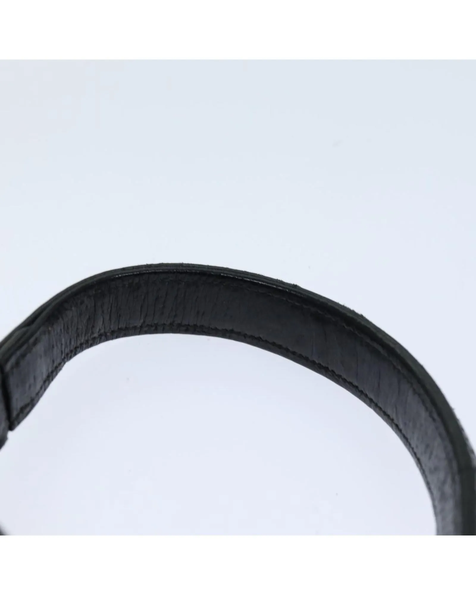 Black Leather Hand Bag with Minimalist Style