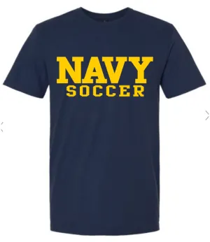 Block NAVY Soccer T-Shirt (navy)