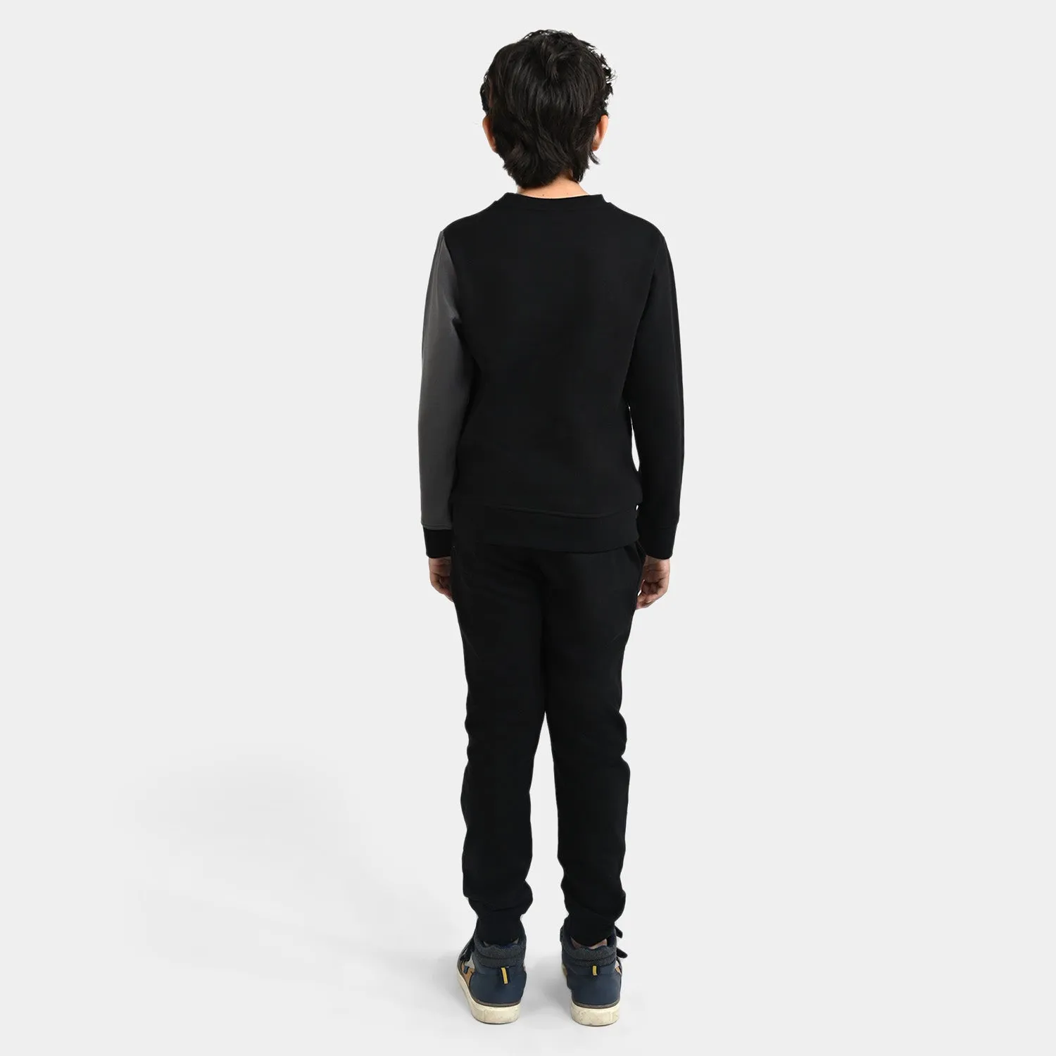 Boys 2 Piece Suit Great Days-BLACK