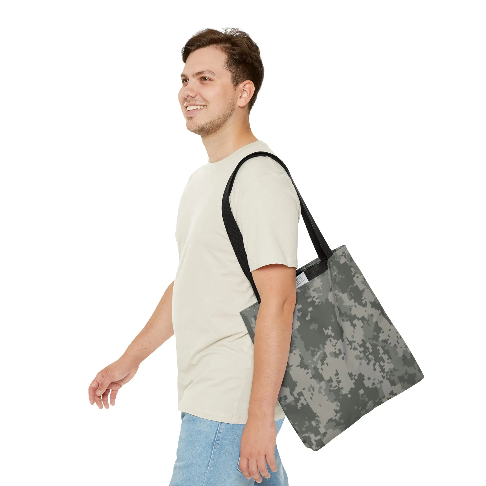 Camouflaged Tote Bag