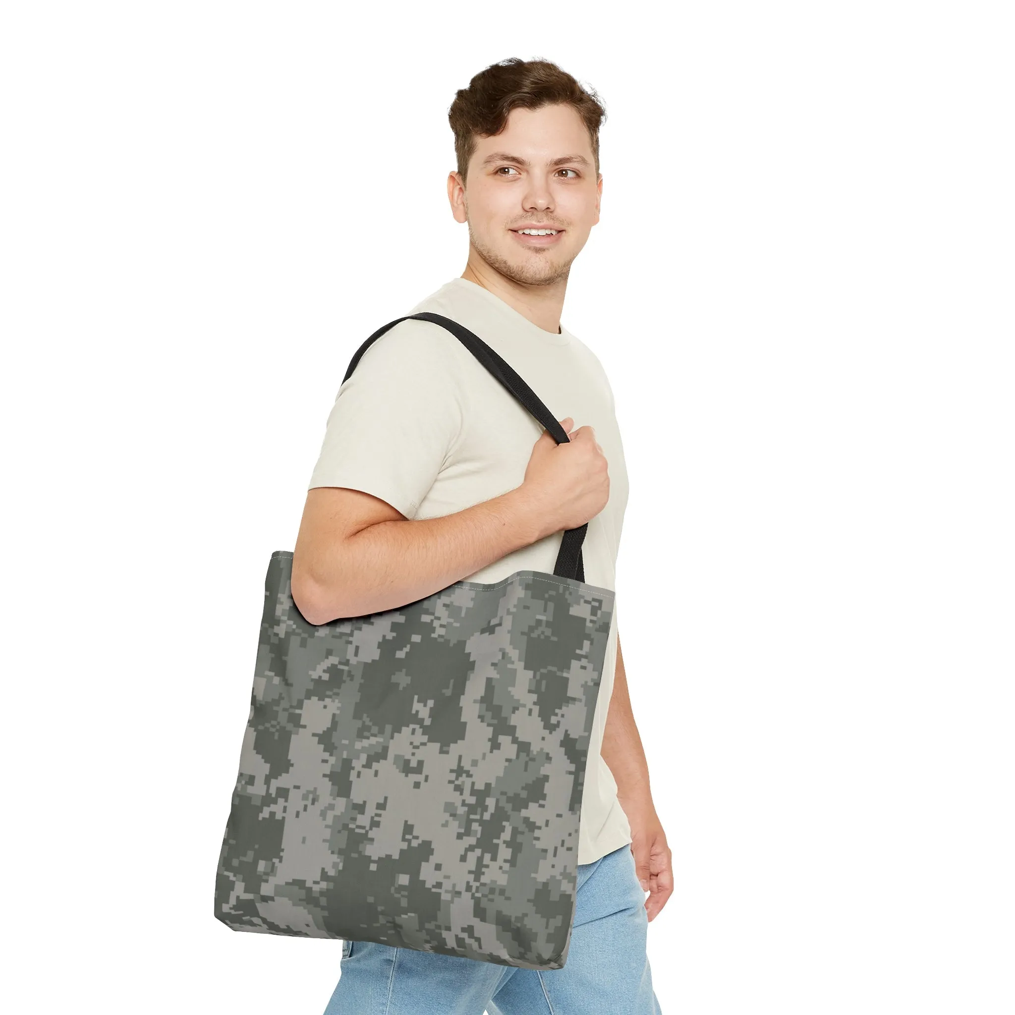 Camouflaged Tote Bag