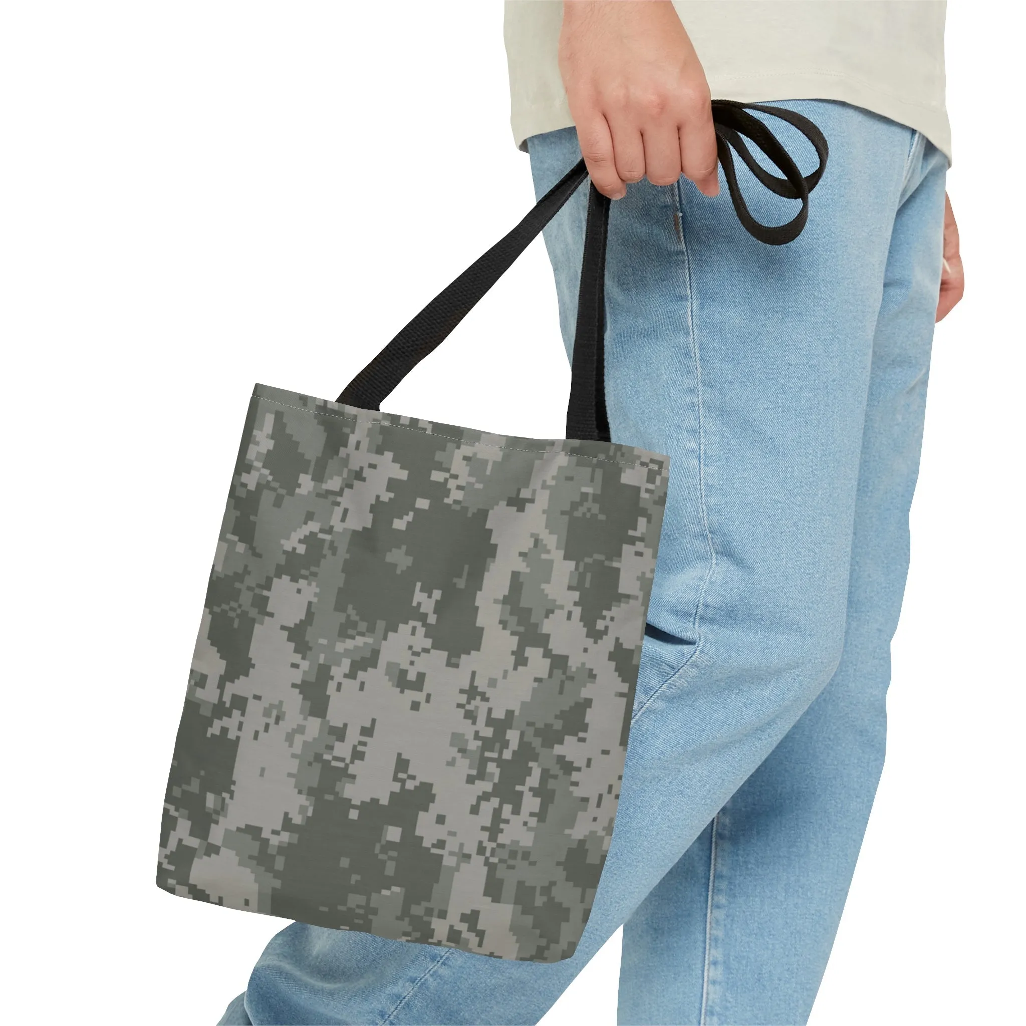 Camouflaged Tote Bag