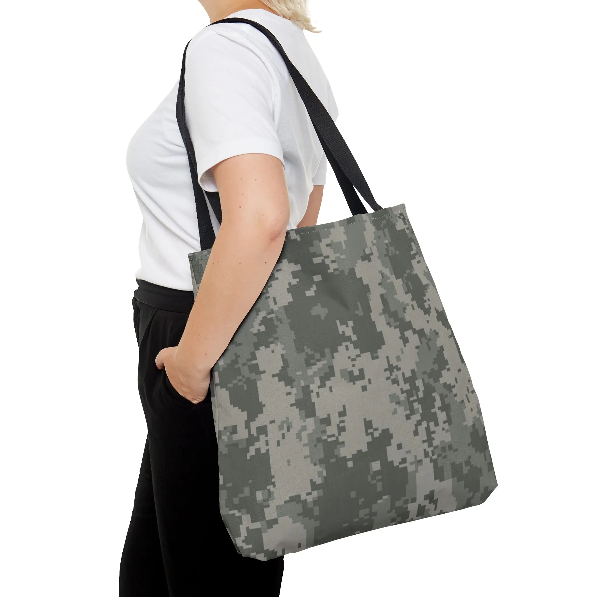 Camouflaged Tote Bag