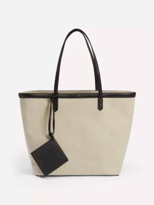 Canvas travel tote bag