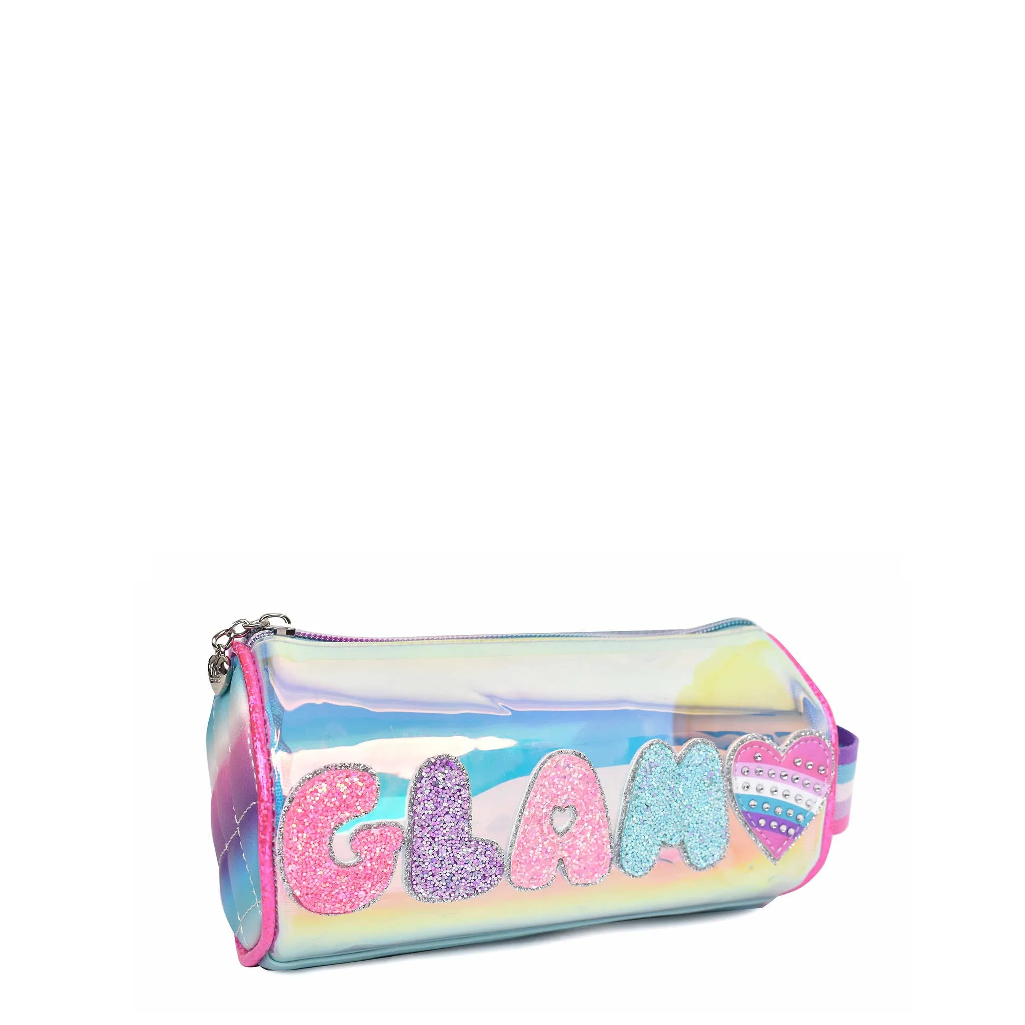 Clear Glazed Beauty Tube - Glam Hearts