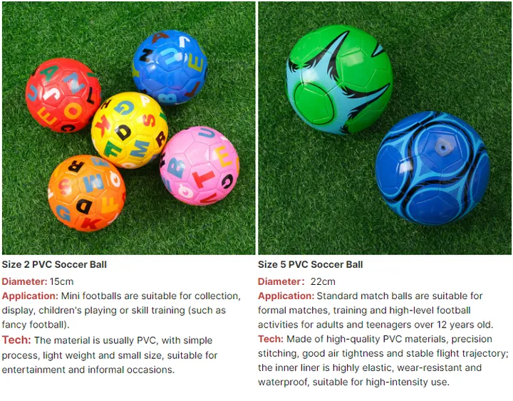Colorful Soccer Ball Kids Size2-كرة قدم ملونة للأطفال مقاس 2