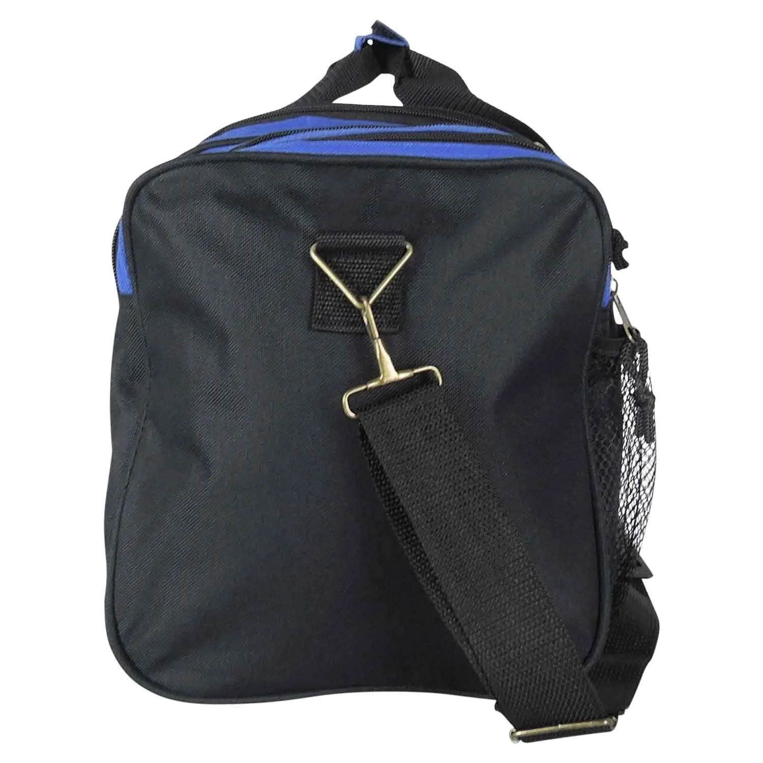 Dalix 20 Inch Sports Duffle Bag with Mesh and Valuables Pockets, Royal Blue
