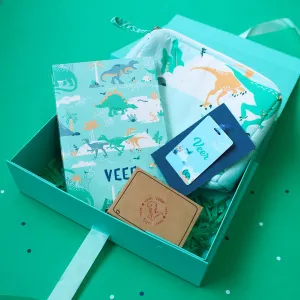 Dinosaur Themed Personalised Stationery Gift Box