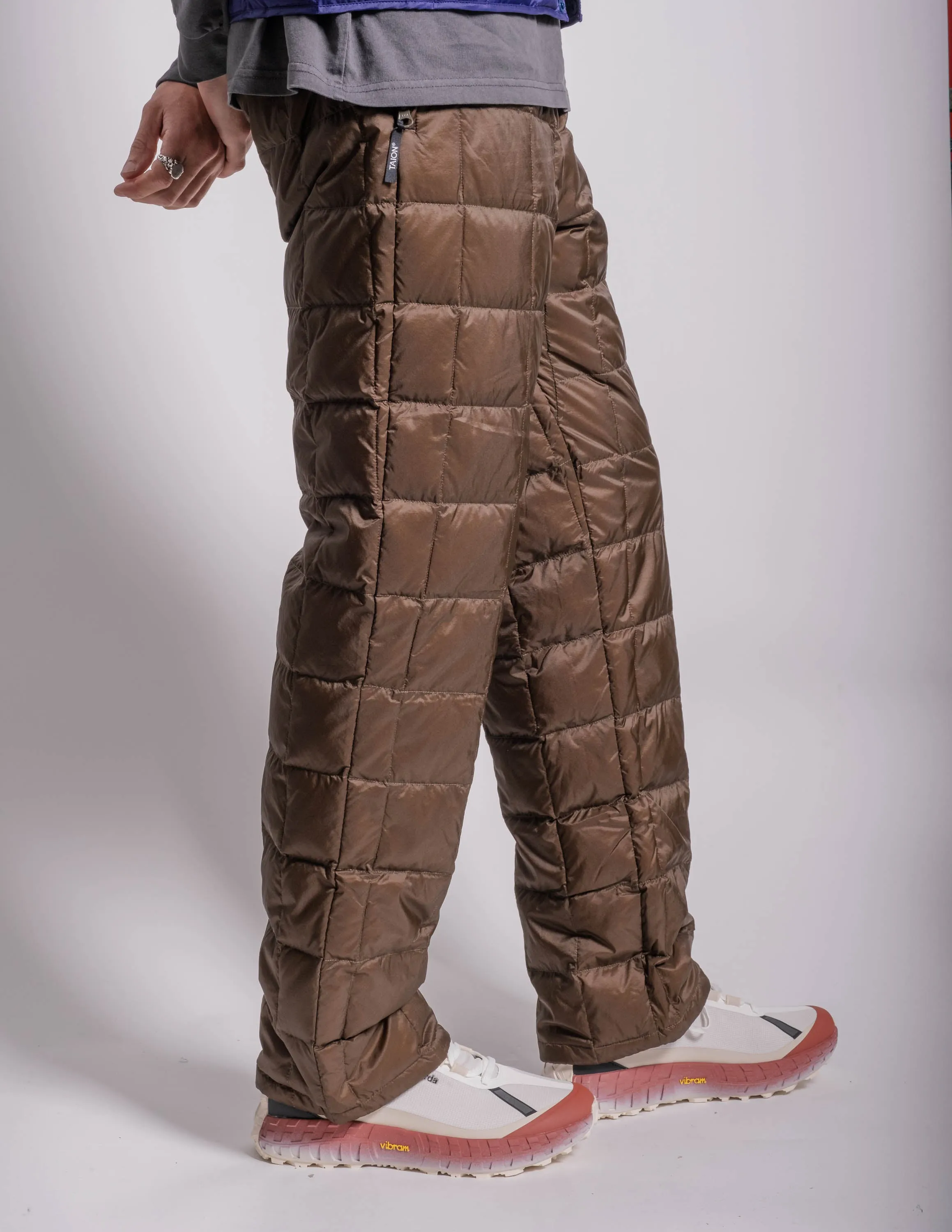 Down Pant in Deep Olive