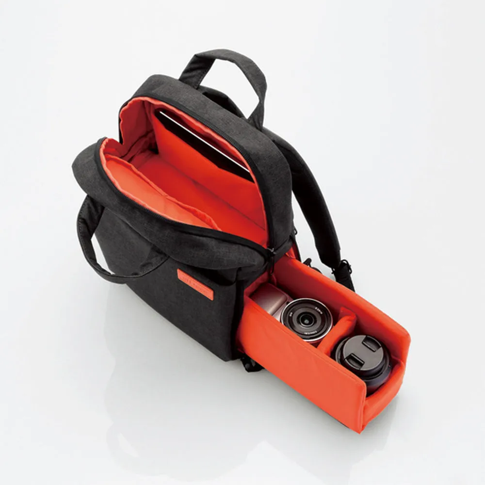 Elecom Off Toco Organizational  2 Style Mini Camera Backpack