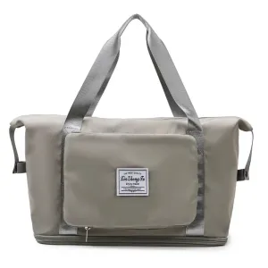 Foldable Large Capacity Storage Folding Bag Travel Bags Tote Carry on Luggage Handbag Waterproof Duffel Women Shoulder Bags