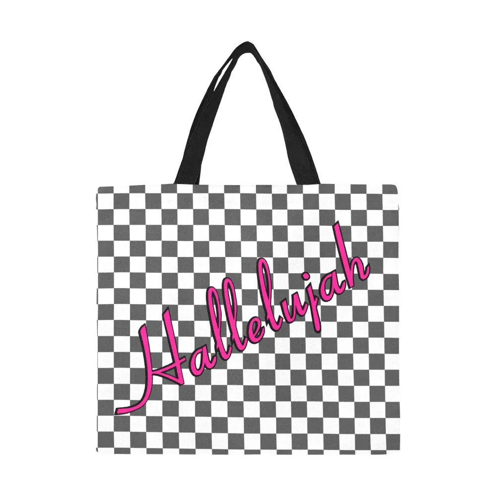 Hallelujah Canvas Christian Tote