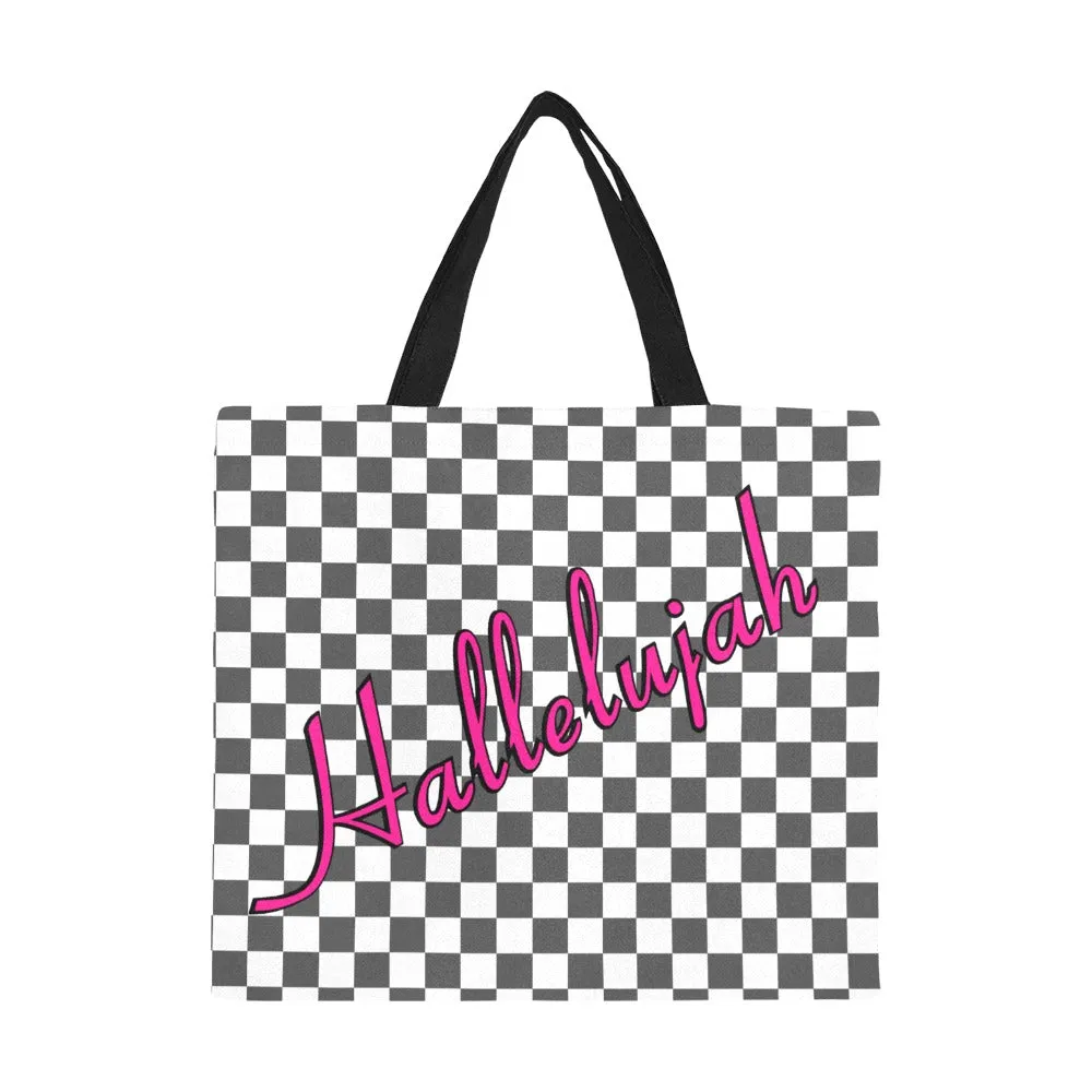 Hallelujah Canvas Christian Tote