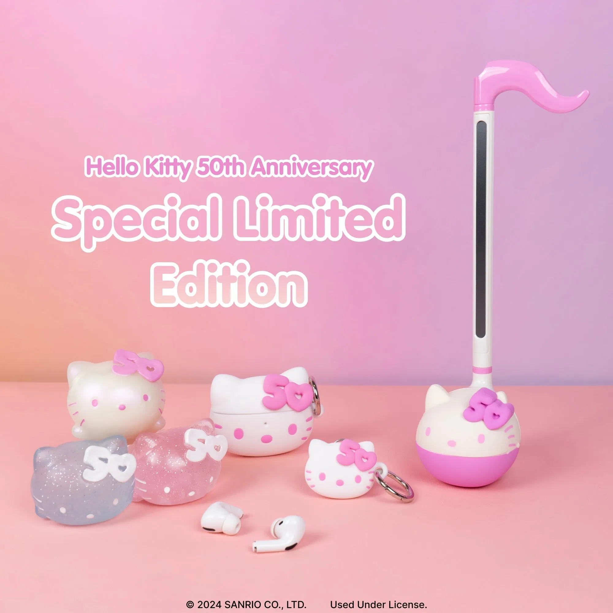 Hello Kitty 50th Anniversary AirTag Case