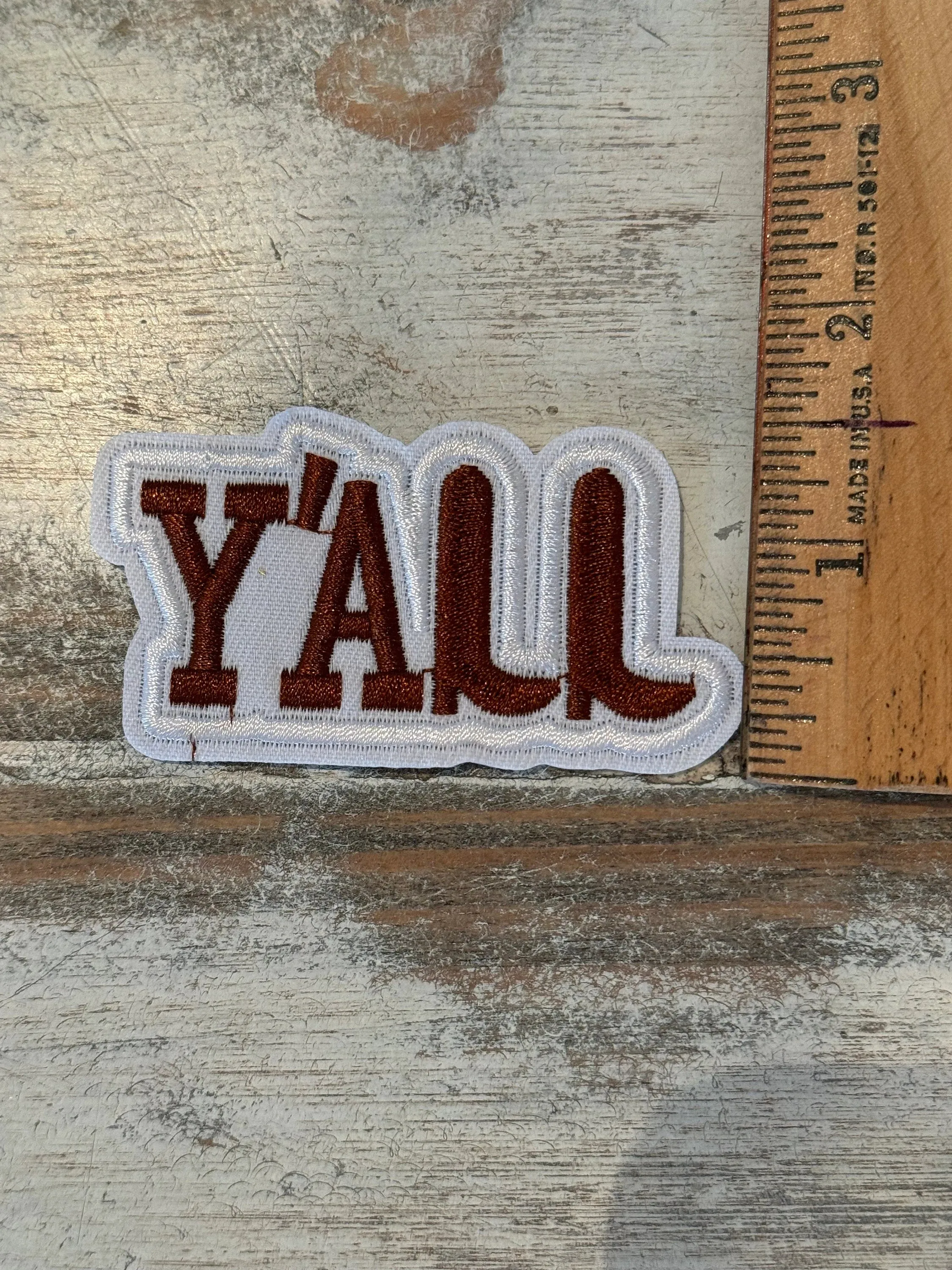 Howdy Y'all Iron On Patches
