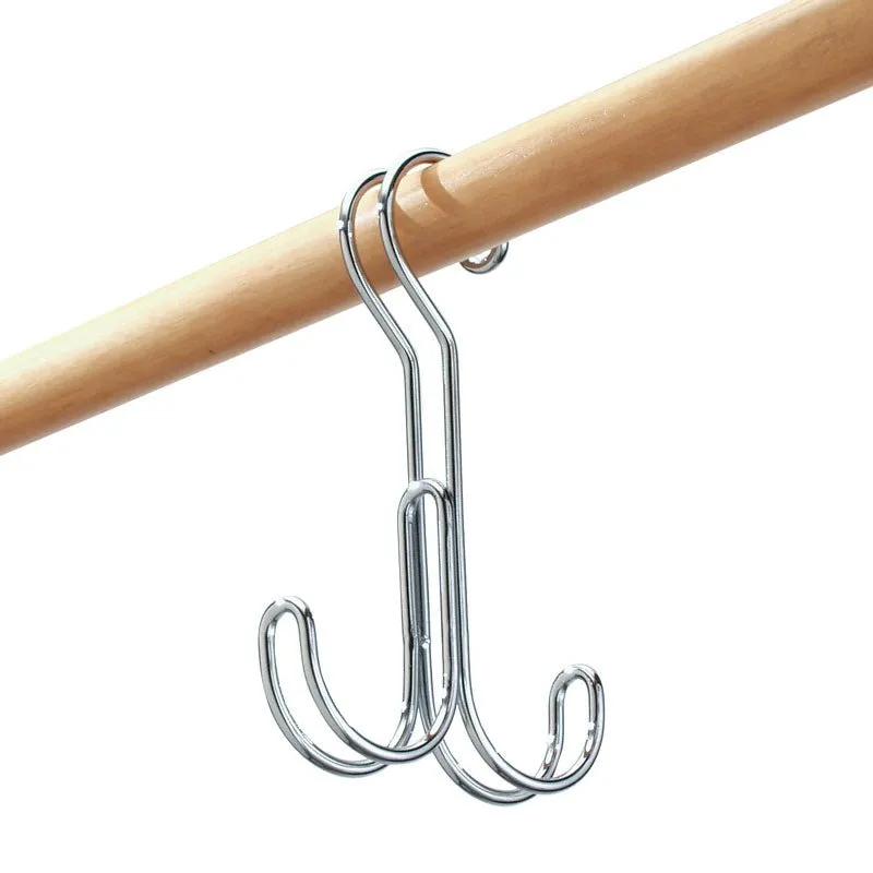 iDesign Classico Rod 2 Hooks in Chrome
