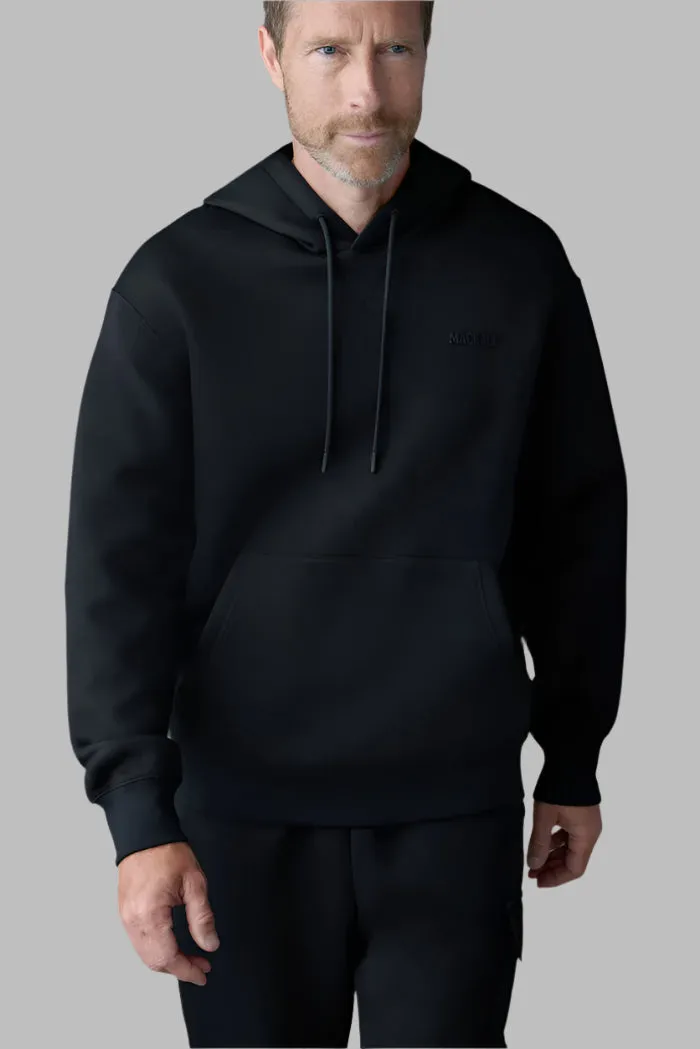 KRYSTIAN Double-face Jersey Hoodie (Black) - P003232-0001
