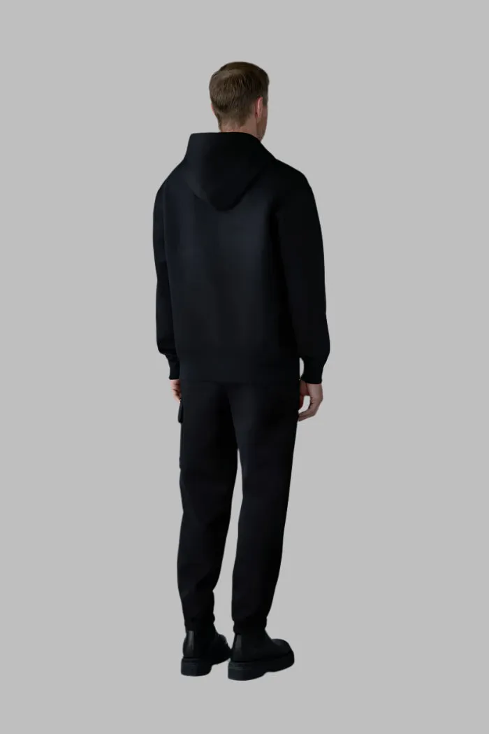 KRYSTIAN Double-face Jersey Hoodie (Black) - P003232-0001