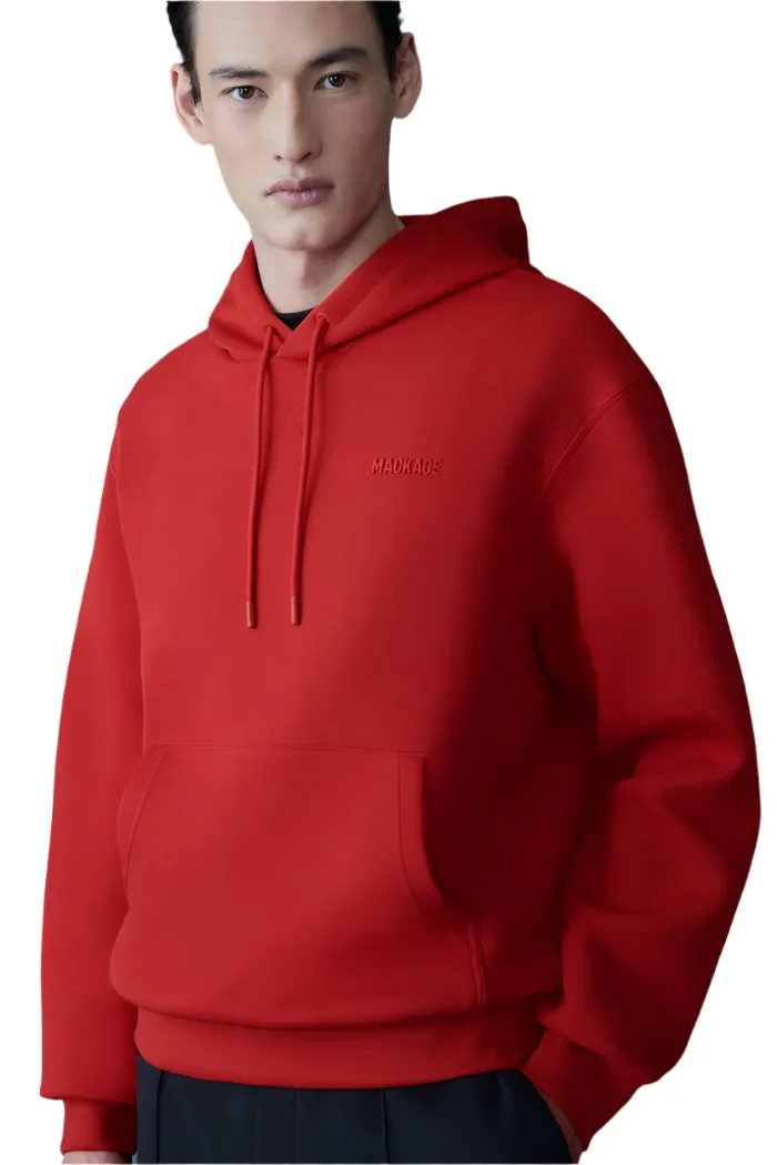 KRYSTIAN Double-face Jersey Hoodie (Lava) - P003232-0632