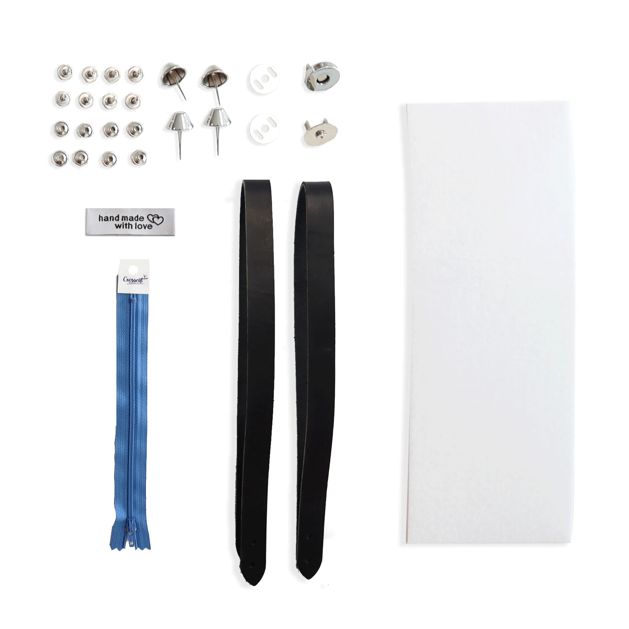 Lincoln Tote Leather Handles & Hardware Kit