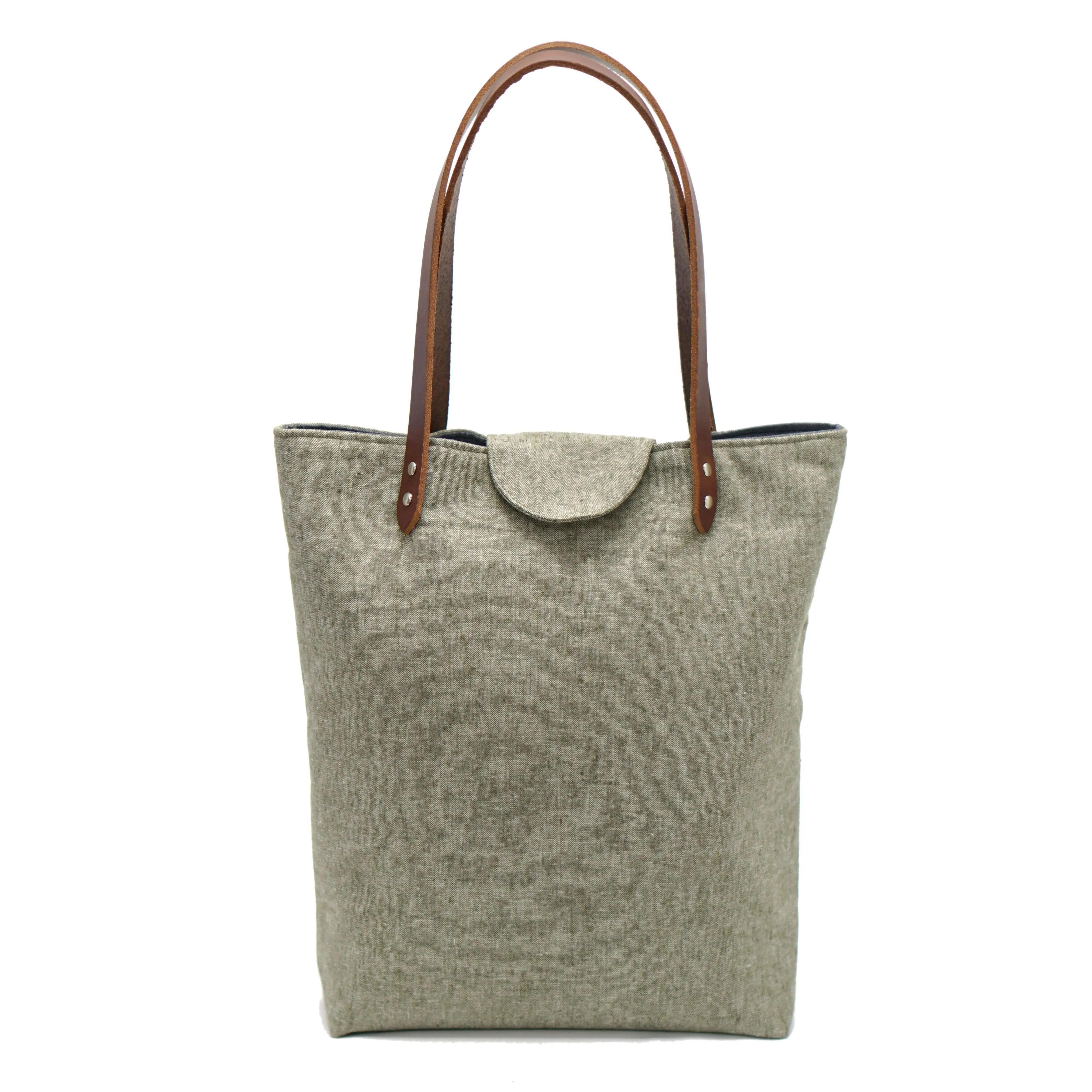 Lincoln Tote Leather Handles & Hardware Kit