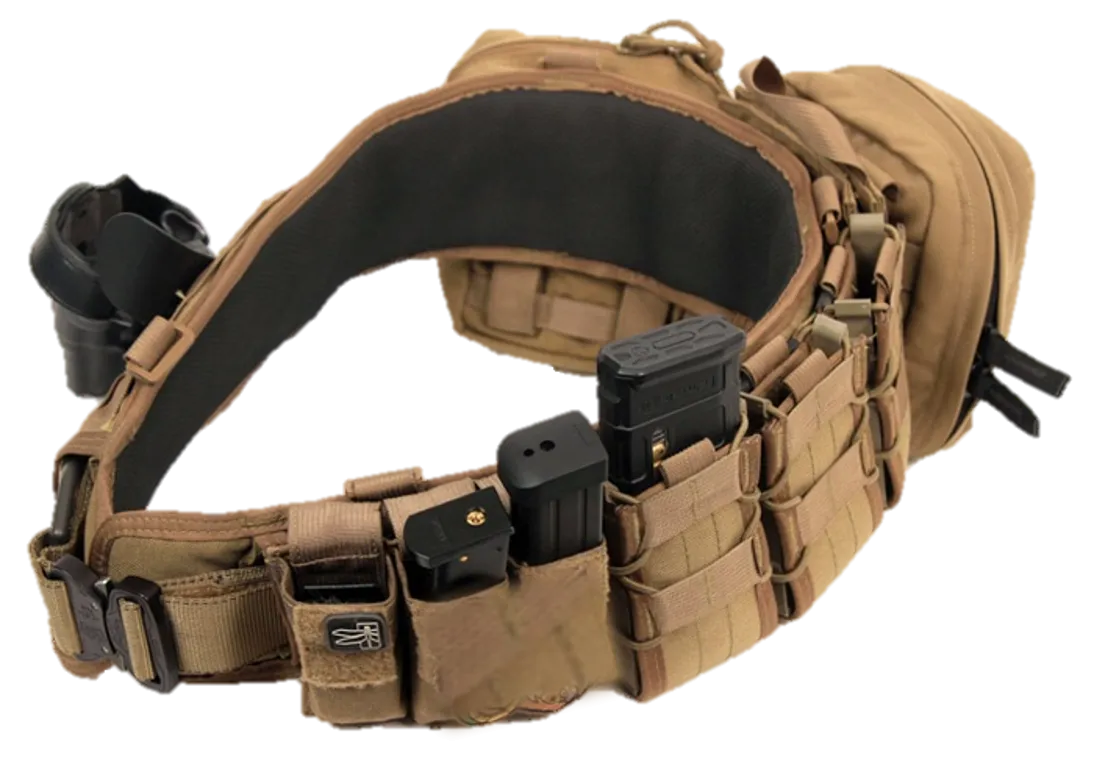 Low Profile Tactical Battle Belt