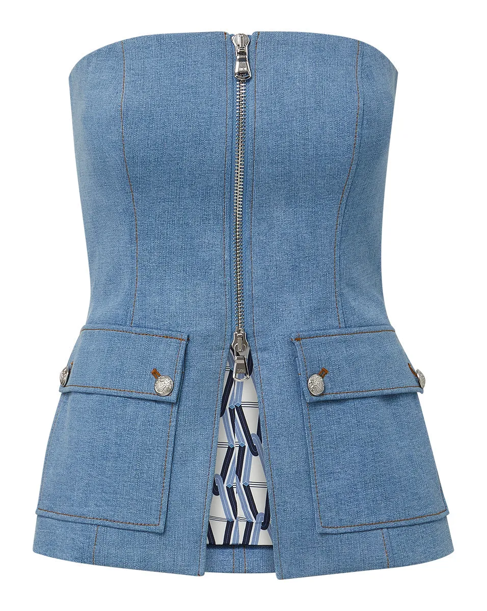 Maeve Bustier Top