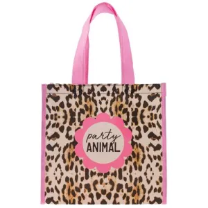 Medium Recycled Gift Bag Leopard