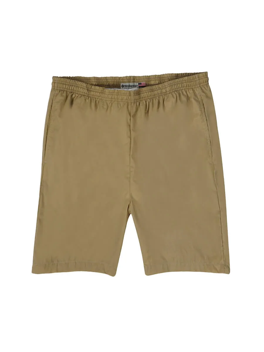 Men's Big Solid Nylon Swim Trunk - Classic (1XL-4XL)